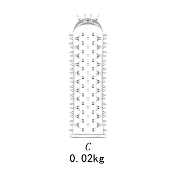 Men Delay Nozzle on Penis Dick Extensions Penis Sleeve G Spot Dildo Sex Toys for Adult Men Delay Massager Cock Ring Cover 5