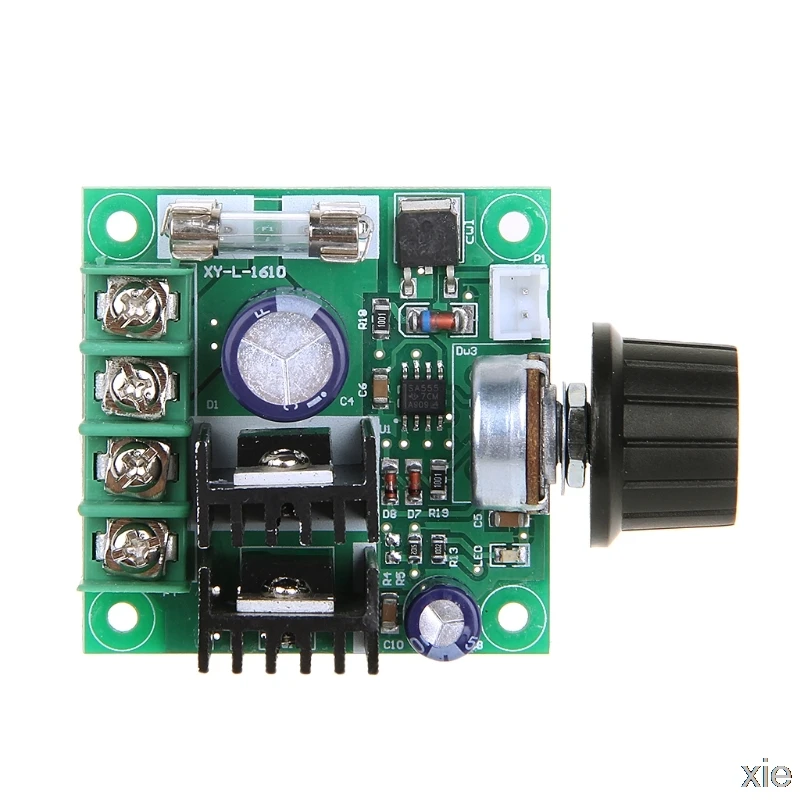 

9V-50V 10A PWM DC Motor Speed Controller with Knob Adjustable Speed Regulator