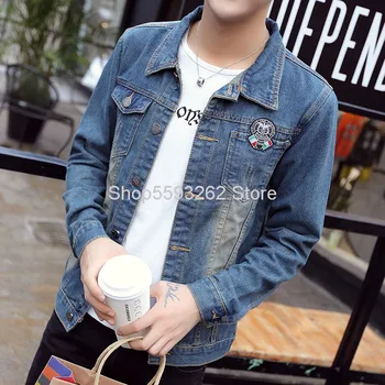 

Season Cowboy Jacket Male Slim Fit Cowboy Clothing Men's Wear Cowboy Coat