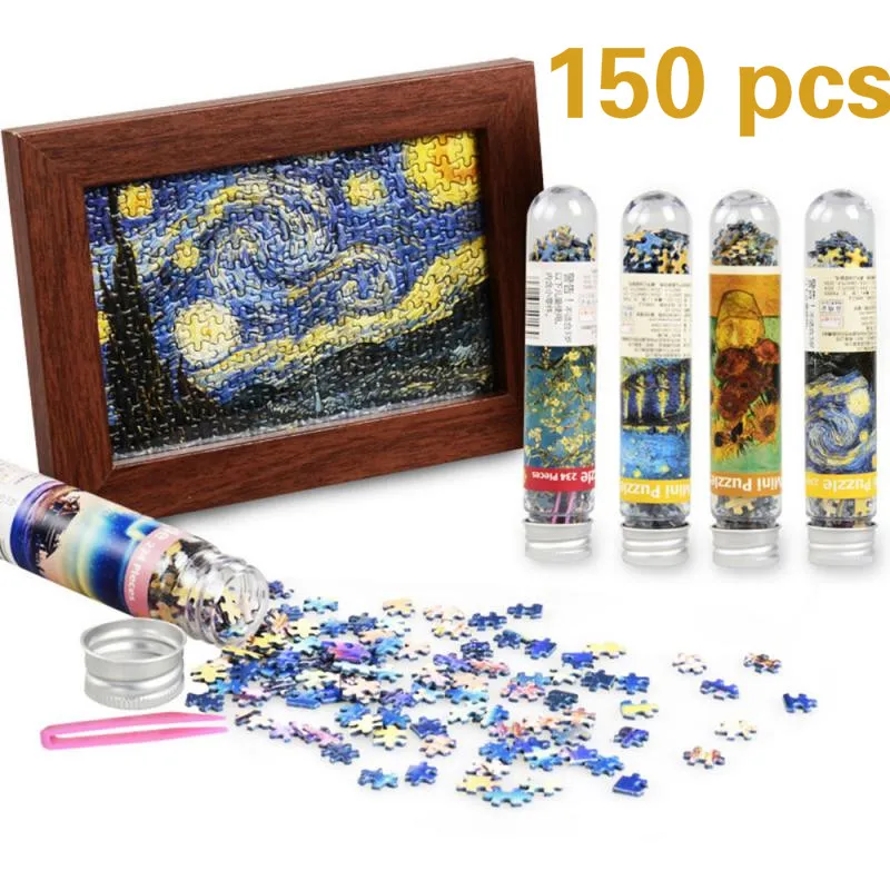 150 шт. карманный мини-пазл для масляной живописи | Игрушки и хобби