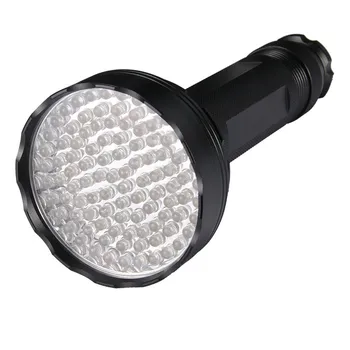 

100 LED UV Ultra Violet Blacklight Flashlight Torch Inspection Light Outdoor