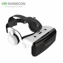 VR Виртуальная реальность 3D очки коробка стерео VR Google Cardboard гарнитура шлем для IOS Android смартфон Bluetooth рокер
