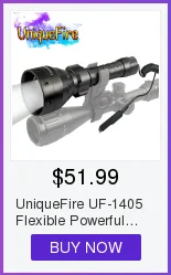 UniqueFire 1701 XM-L2 White Light Led Flashlight Tactical Lamp 5 Brightness Mode Torch for Night Camping Riding Hiking