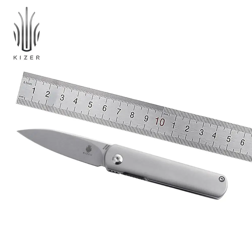 Kizer мини нож Feist KI3499 Лучшие ножи Высокое качество s35vn стальное лезвие лучшие