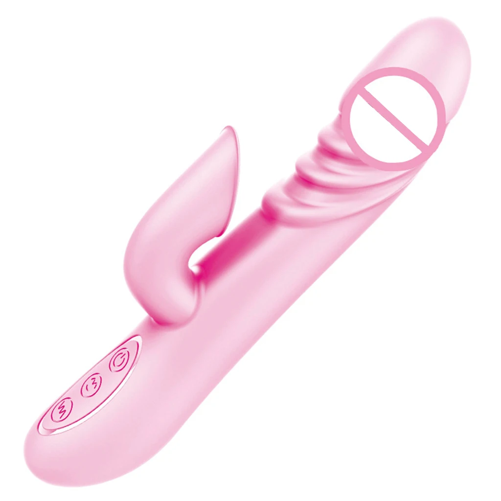 Waterproof USB Charging Multi-Speed Rabbit Shaped Vibrator Clitoris Sucking G-Spot Massager Adults Female Game Sex Toys
