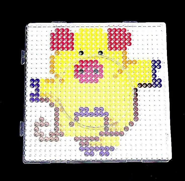 1 шт. наборное поле для пазлов узоры с Цветной Бумага для 5 мм бусины Hama perler из серии Сделай Сам ремесленные пластиковый трафарет ребенка плавкий предохранитель игрушки