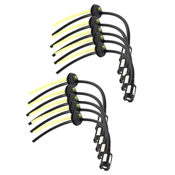 

10pcs Fuel Hose Pipe Fuel Filter Kit Strimmer Cutter Mower Trimmer Parts Power Equipment Accessories