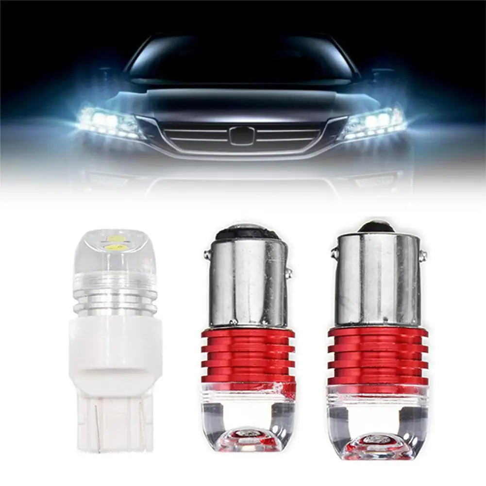 1156/1157/7443 Strobe LED Light Bulbs for Car Reverse Brake Turn Signal