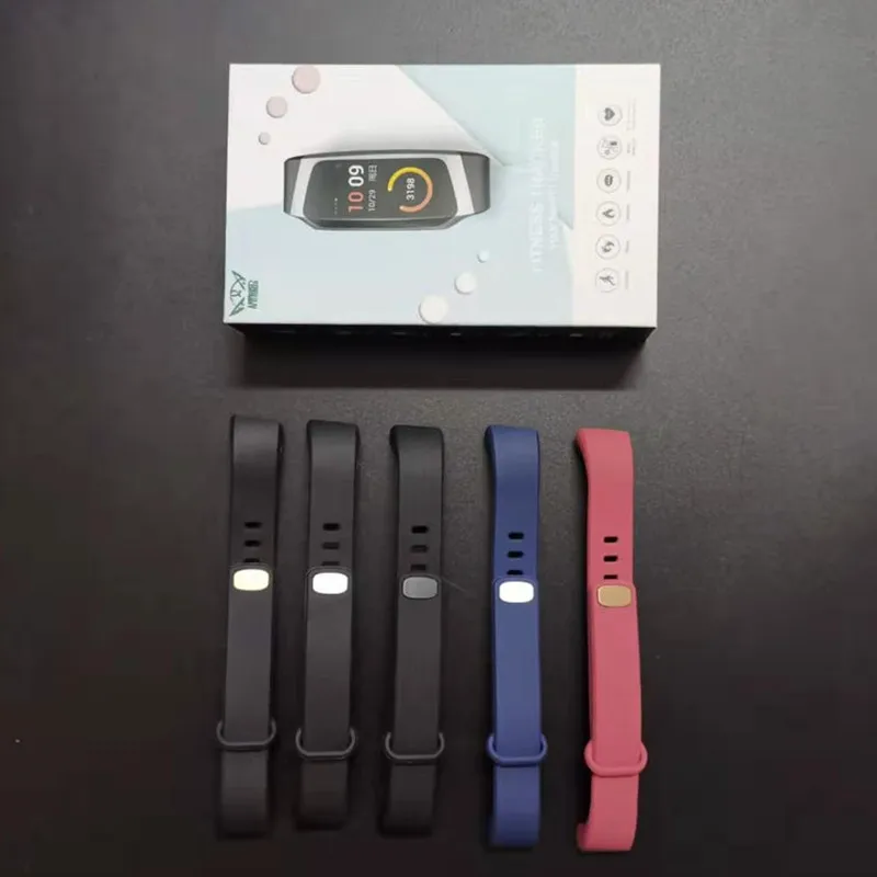 E18StrapsiliconestrapsupportsmartbraceletE18model100original