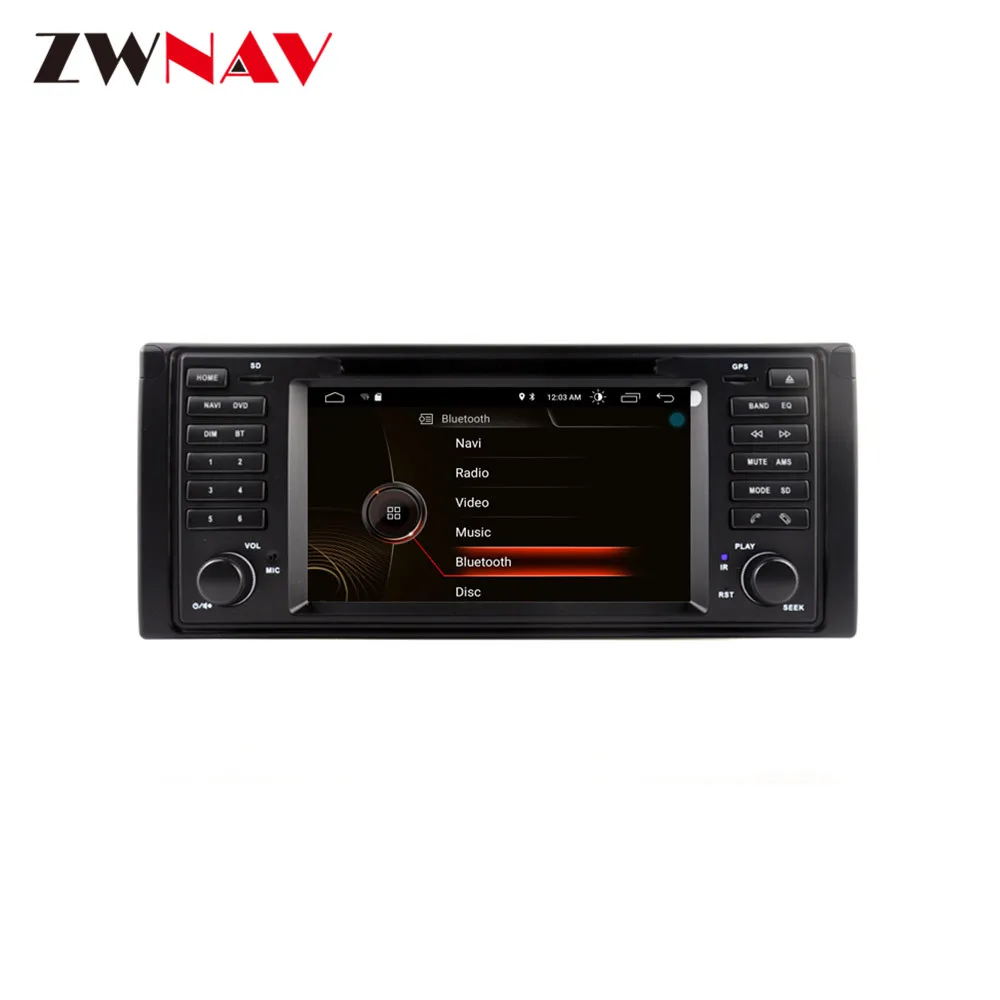 Best Android 9.0 Car DVD Player GPS For BMW 5 Series E39/M5-E39/X5-E5 Auto Stereo Radio Car Multimedia Player Head Unit 4G Recorder 9