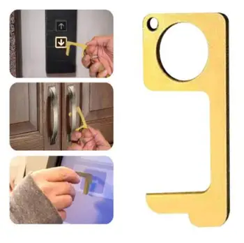 

Contactless Door Opener Hygienic Hook Open Doors Without Touching Hygienic Buttons Touch Screen and Doors Operate Disinfectable