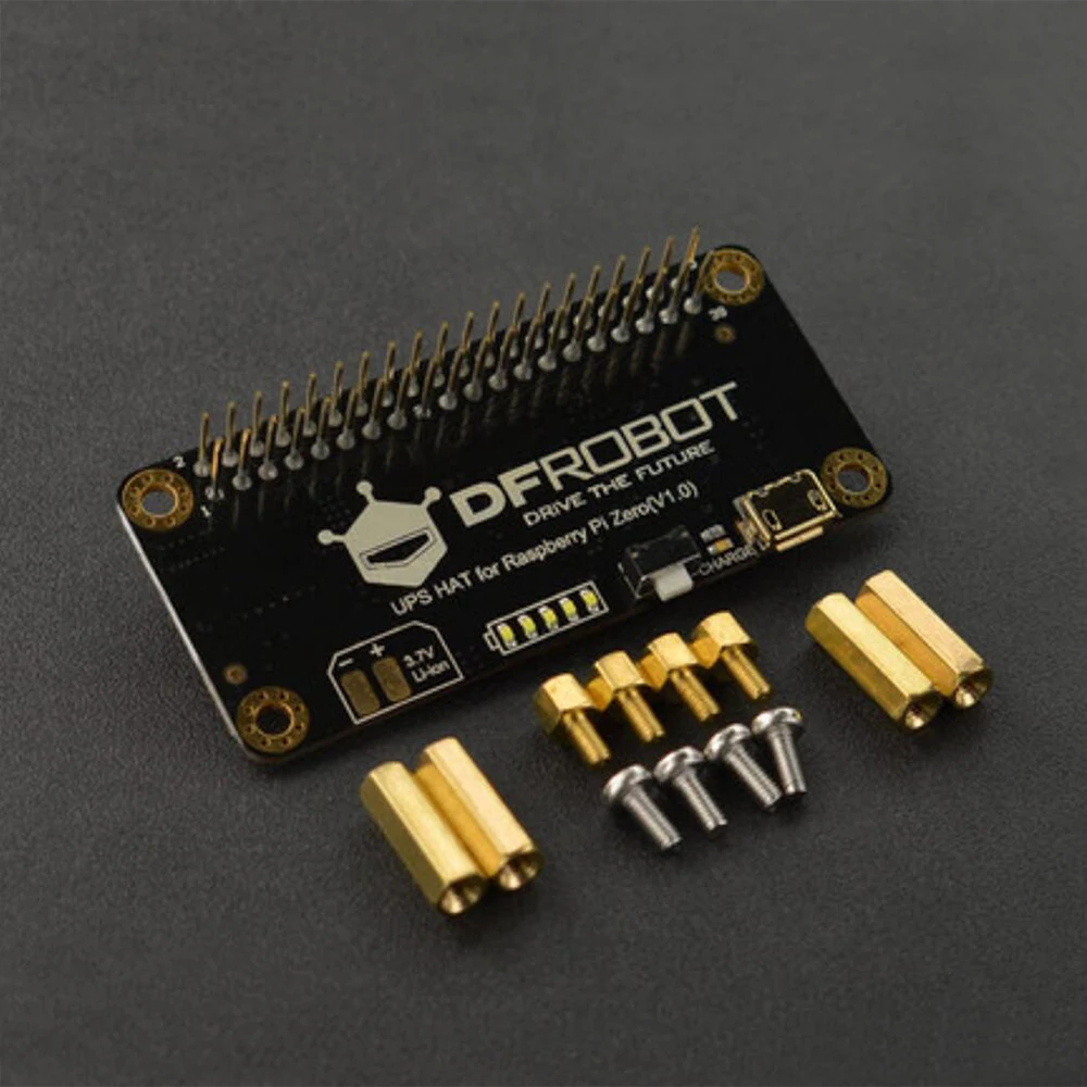 DFRobot UPS шляпа щит для Raspberry Pi 2/3/A+ Zero MAX17043 2A выход Поддержка автоматического заряда разряда защита от перегрева