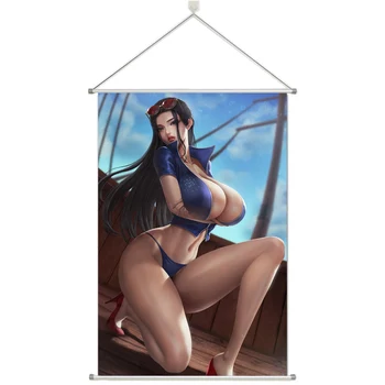 

One Piece Nico Robin Alloy Fabric Wall Poster Scroll 60x90cm 24x36inches