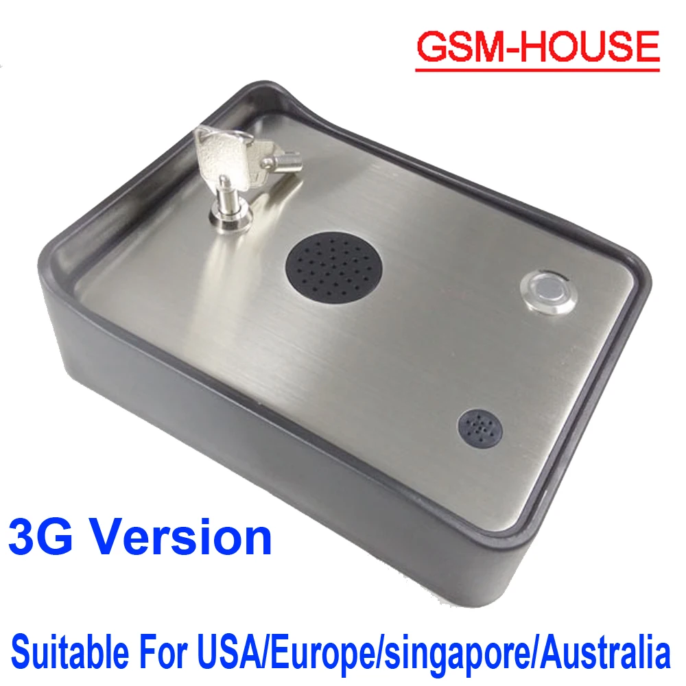 3G GSM домашняя беспроводная gsm аудио система внутренней связи с сигнализацией и