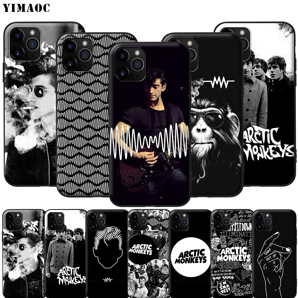 Силиконовый мягкий чехол YIMAOC Alex Turner Arctic Monkeys для iPhone 12 Mini 11 Pro XS Max XR X 8 7 6 6S Plus 5 5S
