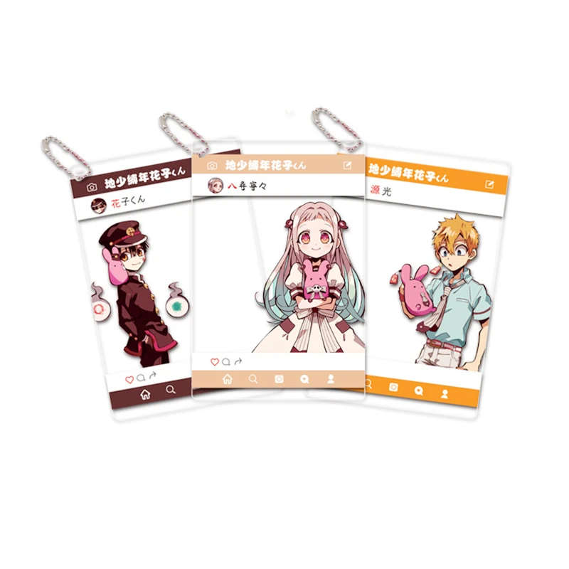 Новый акриловый брелок Hanako-Kun в стиле аниме унитаз Jibaku Shounen Nene Yashiro Teru Minamoto Hanako