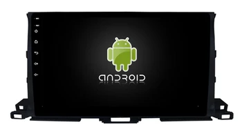 

10.2" Android 9.0 OS Car Multimedia GPS Radio for Toyota Highlander 2015-2019 with Built-in Car Play / Android Auto Functions