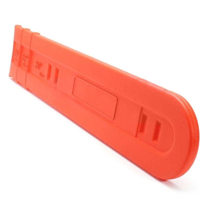 DWZ 20'' 22'' 24'' Orange Chainsaw Bar Cover Scabbard Universal Guide Plate