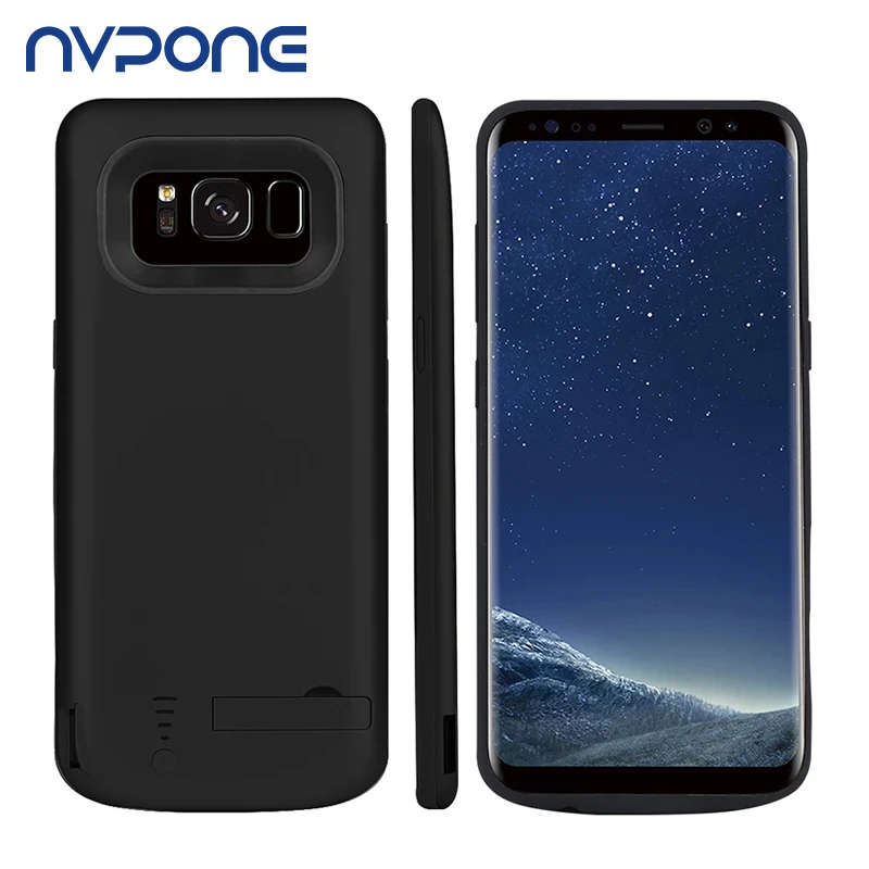 5000/6500 мАч Зарядное устройство для Samsung Galaxy S8 портативный дорожный внешний