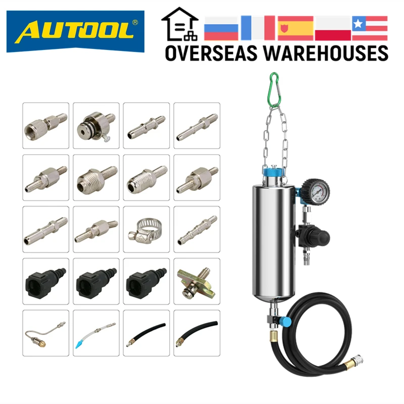 AUTOOL C80 Car Fuel Injector Cleaning Machine Auto Engine Cleaner