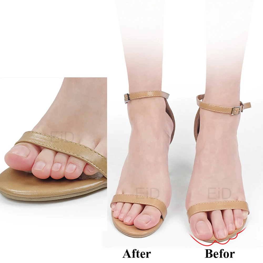 Women Silicone Non-slip Insoles Sticker for High Heels Flip Flop Sandals Self-adhesive Foot Patch Gel Forefoot Pad