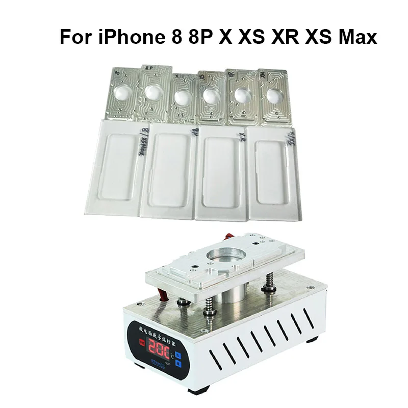 Задняя крышка Отдельная машина для iPhone 8/8 P/X/XS/XR/XS Max сломанный задний экран устройство для снятия стекла сменная машина с формовками