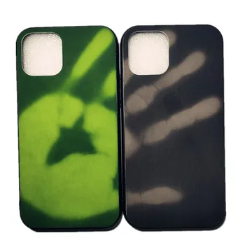 

50pcs Thermosensitive Color Change Magical PU Case For iPhone 11 Pro Max XS XR X 8 7 6 6S Plus 5 5S Thermal Sensor Heat Cover