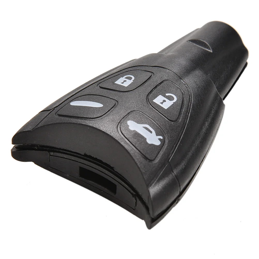 1 шт. 4 кнопки Smartkey Plus Pad дистанционного ключа оболочки чехол Fob uncut blade для SAAB 93 95 9-3 9-5 WF