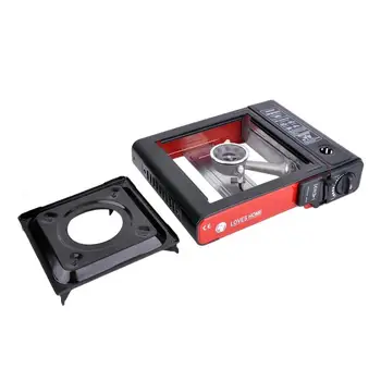 

Portable Single Burner Hiking Picnic Butane Burner Camping Equipment Outdoor Butane Gas Camping Stove Tabletop Stove