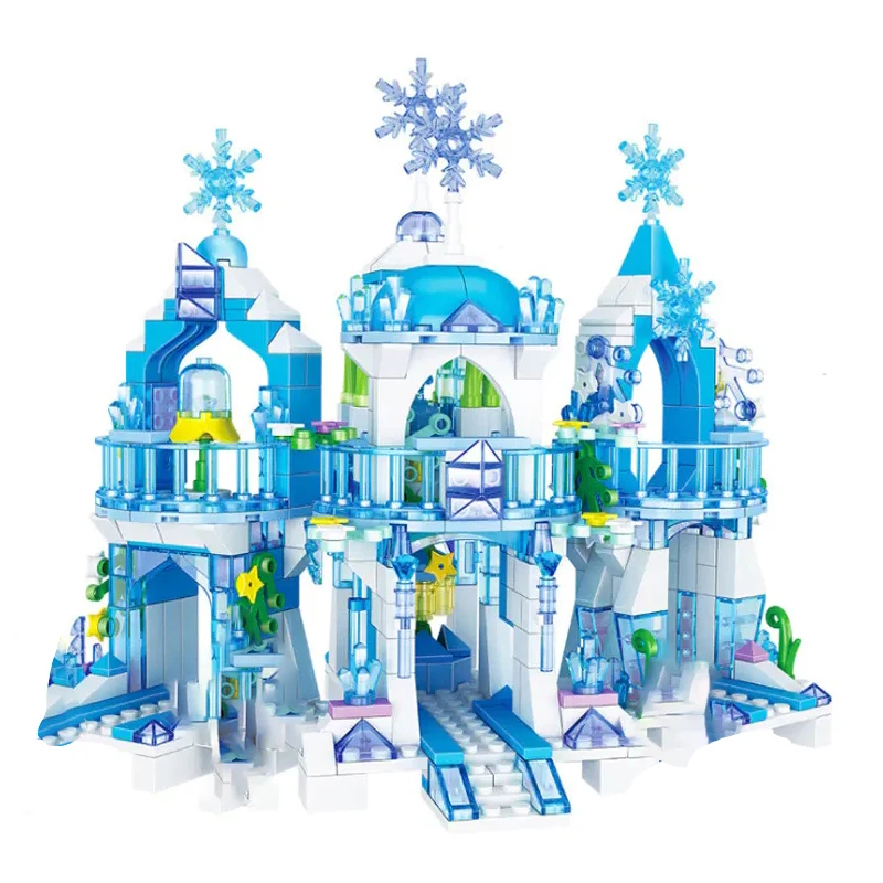 

New Friends Series Toys Iceland Colors Compatible ZHEGAO Friends Ql2217 Buildin Blocks Toys for Children Birthday Gift