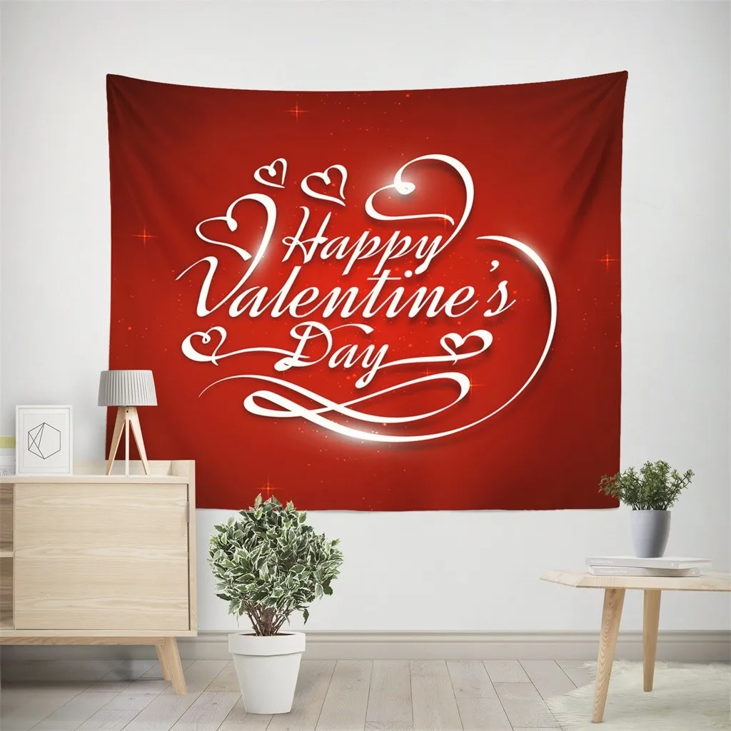 

Valentine's Day Gifts LOVE Tapestry Hanging Cloth Wall Painting Home Decorative Tarot Card Tapestry Wall Hanging Astrology 06