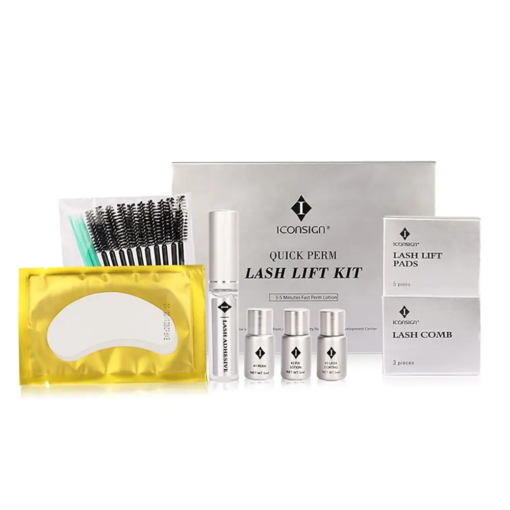 

ICONSIGN Quick Perm Lash Lift Kit Eyelash Perming Set New Version Fast Perming Lotion Cilia Beauty Makeup Tools