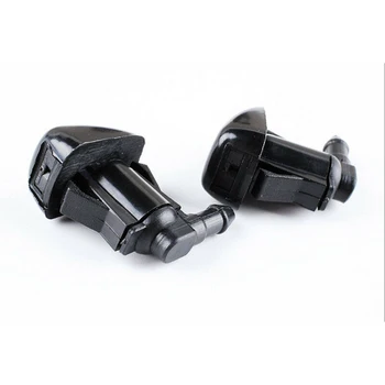 

2pcs Windshield Spray Nozzle For Toyota Sienna 2004-2010 Polyamide Black Replacement Parts