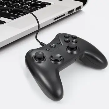 

Wired Gamepad for XBOX-ONE USB Game Controller Slim Dual Vibration Game Joystick Joypad for PC Win 7 8 10