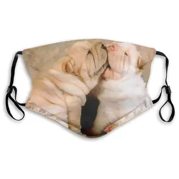 

Cute Animal Protective Mask with Gasket Disposable Water Repellent Multilayer Filter Adult Sunscreen Large Mask M