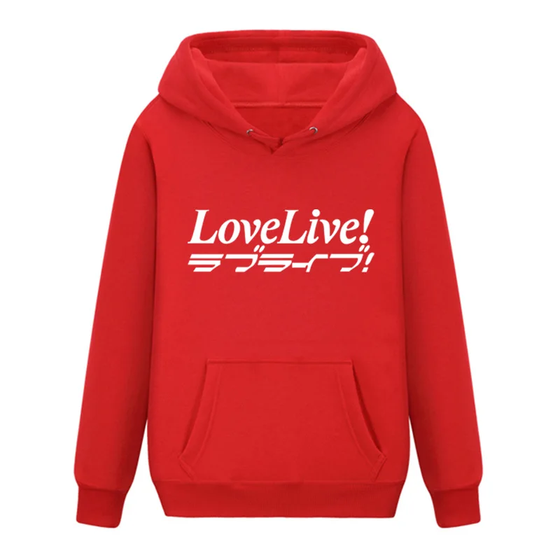 Высокий Q LoveLive! Фосфоресцирующие худи с длинными рукавами; повседневные толстовки; популярное пальто; пуловер с капюшоном; топы - Цвет: 06