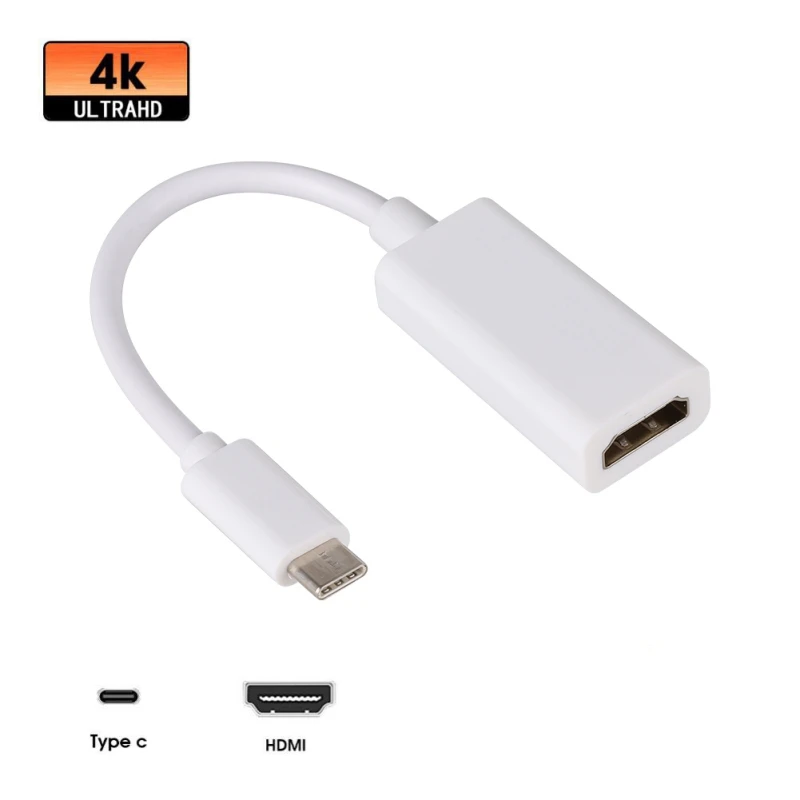 USB-C USB 3,1 type C к HDMI Поддержка 4K конвертер адаптер кабель для Galaxy S9 S8