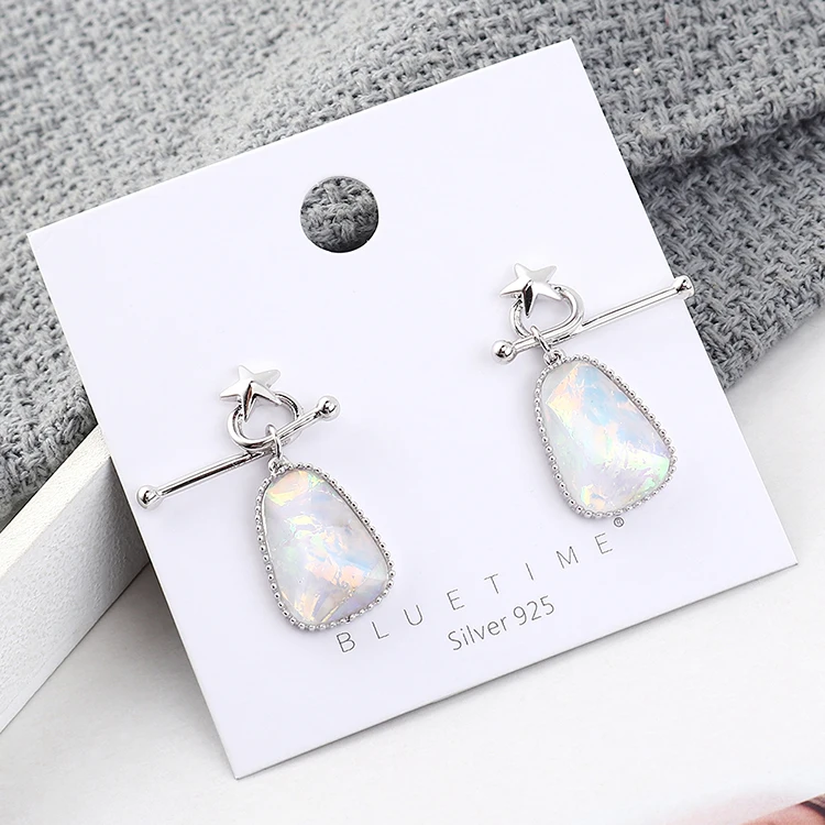 TONGKWOK Bohemia Exaggeration Dangle Earrings For Women Silk Thread Tassel Metal Long Chandelier #140010 | Украшения и аксессуары