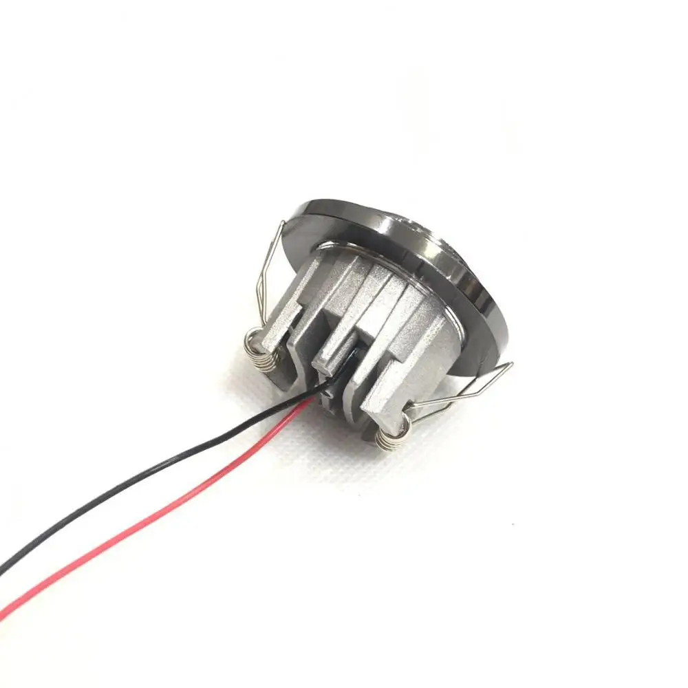 10 шт. 3 Вт светодиодный мини Einbauleuchte Rund verstellbarer точечный Deckenlampe85-265v светодиодный-Schrankleuchte