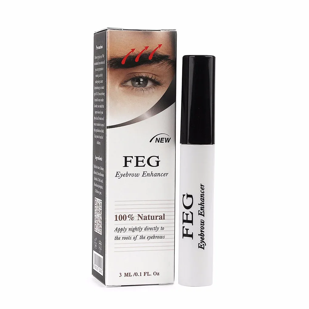 FEG Eyebrows Enhancer Original Rising Eyebrows Growth Serum Eyelash Growth Liquid Makeup Eyebrow Longer Thicker Cosmetics