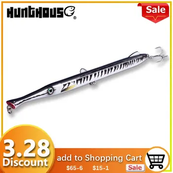 

Hunthouse pencil fishing lures predator wobber hard bait stickbait sinking seabass spinning tuna bluefish lw506 fishing lure