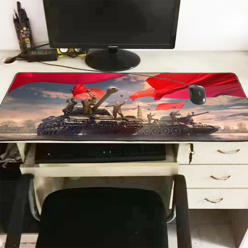 Mairuige World of Tanks большой коврик для мыши с замочком 90x40 см Коврик Для Мыши Компьютерный коврик для мыши игровой коврик для мыши геймер Коврик для мыши для ноутбука