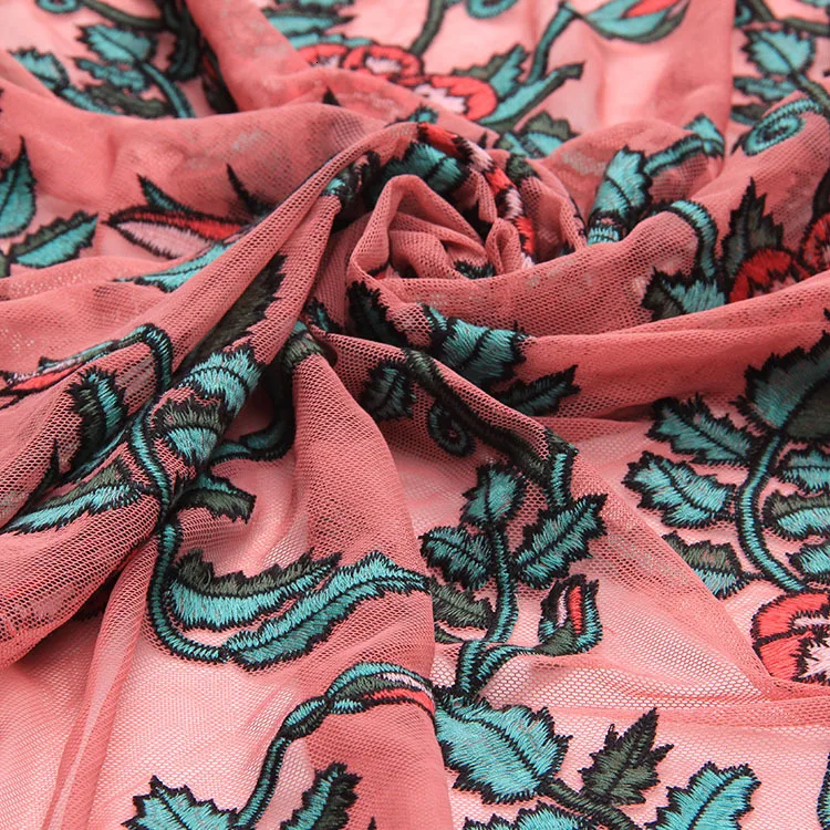 Ткань - Цвет: Color embroidery