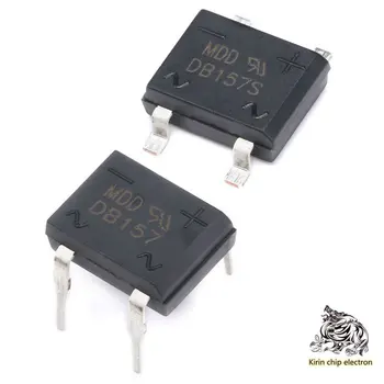 

10pcs / lot chip db157s direct db157 rectifier bridge single phase glass passivated rectifier