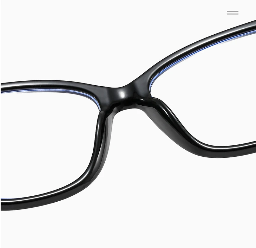 80172 TR90 Anti-blue Light Retro Cat Eye Glasses Frame Men Women Optical Fashion Computer Eyeglasses blue filter glasses
