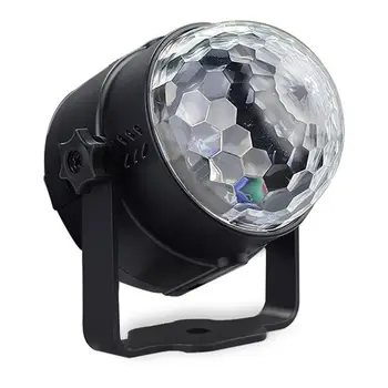

USB DC 5V 3W LED Stage Light Remote Control Disco KTV Club Party Bar RGB Lamp
