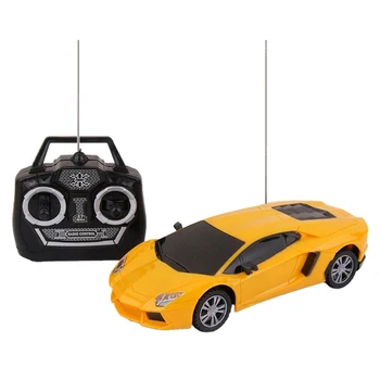 

01.24 4 Channel Electric Rc Remote Controlled Car Children Toy Model Gift With LED Light