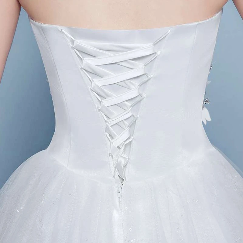Satin Corset Kit Zipper Replacement Wedding Gown Lace Up Bridal Dress Supplies