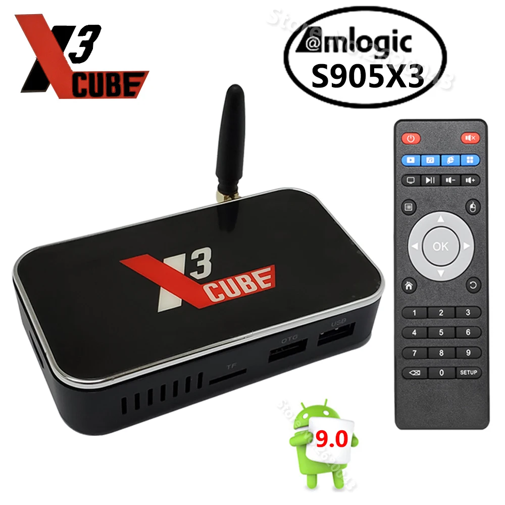 X3 CUBE Amlogic S905X3 Smart TV Box Android 9,0 2 ГБ 4 ГБ DDR4 16 ГБ 32 ГБ ROM 2,4G 5G WiFi BT 4K HD медиаплеер X3 PRO vs X2 CUBE|ТВ-приставки и медиаплееры| | АлиЭкспресс