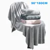 90*180CM Coral Velvet towel super absorbent and quick-drying super large bath towel super soft hotel bath towel Beach Towels 2